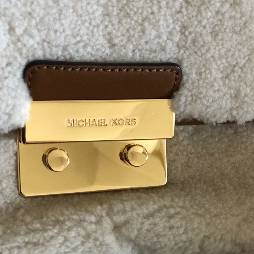 Michael Kors Shearling Handbag - Picture 6 of 8